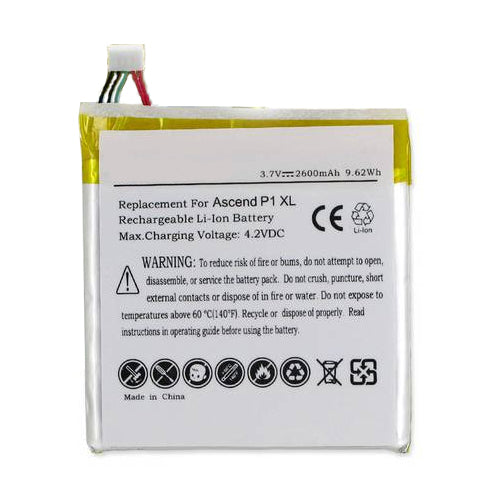 Batteries N Accessories BNA-WB-BLI-1376-2.6 Cell Phone Battery - Li-Ion, 3.8V, 2600 mAh, Ultra High Capacity Battery - Replacement for Huawei HB5Q1HV Battery