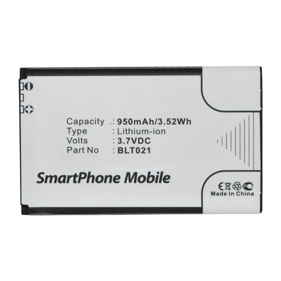 Batteries N Accessories BNA-WB-L14671 Cell Phone Battery - Li-ion, 3.7V, 950mAh, Ultra High Capacity - Replacement for OPPO BLT021 Battery