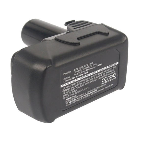 Batteries N Accessories BNA-WB-L11883 Power Tool Battery - Li-ion, 10.8V, 2000mAh, Ultra High Capacity - Replacement for Hitachi BCL 1015 Battery