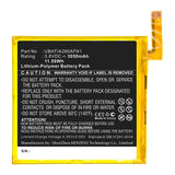 Batteries N Accessories BNA-WB-P13204 Cell Phone Battery - Li-Pol, 3.8V, 3050mAh, Ultra High Capacity - Replacement for Sharp UBATIA280AFN1 Battery