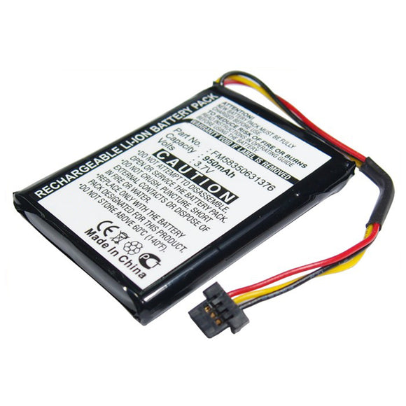 Batteries N Accessories BNA-WB-L4279 GPS Battery - Li-Ion, 3.7V, 950 mAh, Ultra High Capacity Battery - Replacement for TomTom FM58350631376 Battery