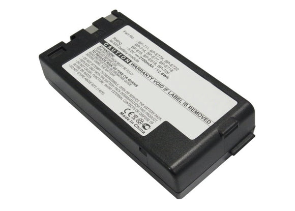 Batteries N Accessories BNA-WB-H8830 Digital Camera Battery - Ni-MH, 6V, 2100mAh, Ultra High Capacity - Replacement for Canon BP-711 Battery