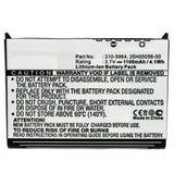 Batteries N Accessories BNA-WB-L6508 PDA Battery - Li-Ion, 3.7V, 1100 mAh, Ultra High Capacity Battery - Replacement for Dell 310-5965 Battery