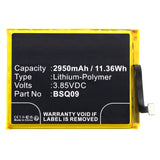 Batteries N Accessories BNA-WB-P19101 Cell Phone Battery - Li-Pol, 3.85V, 2950mAh, Ultra High Capacity - Replacement for HTC BSQ09 Battery