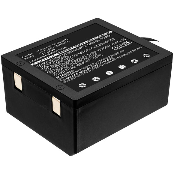 Batteries N Accessories BNA-WB-L11205 Medical Battery - Li-ion, 14.4V, 2600mAh, Ultra High Capacity - Replacement for EDAN HYLB-957 Battery