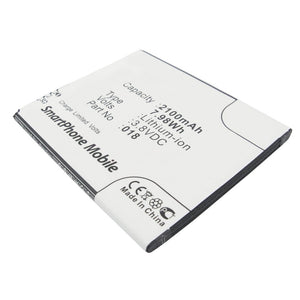 Batteries N Accessories BNA-WB-L9829 Cell Phone Battery - Li-ion, 3.8V, 2100mAh, Ultra High Capacity - Replacement for AMOI 18 Battery