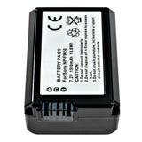 Batteries N Accessories BNA-WB-NPFW50 Digital Camera Battery - Li-Ion, 7.2V, 1500 mAh, Ultra High Capacity - Replacement for Sony NP-FW50 Battery