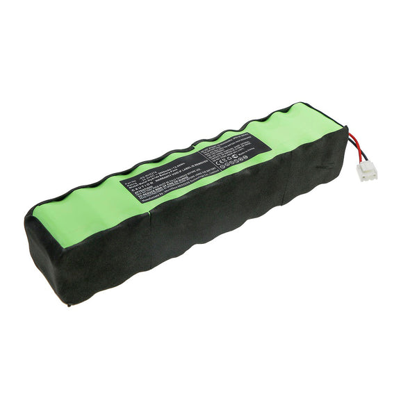 Batteries N Accessories BNA-WB-H13828 Vacuum Cleaner Battery - Ni-MH, 24V, 3000mAh, Ultra High Capacity - Replacement for Rowenta RS-RH5278 Battery