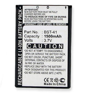 Batteries N Accessories BNA-WB-BLI-1215-1.5 Cell Phone Battery - Li-Ion, 3.7V, 1500 mAh, Ultra High Capacity Battery - Replacement for Sony/Ericsson BST-41 Battery