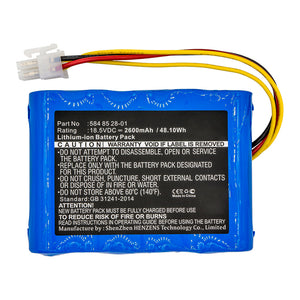 Batteries N Accessories BNA-WB-L16133 Lawn Mower Battery - Li-ion, 18.5V, 2600mAh, Ultra High Capacity - Replacement for Husqvarna 584 82 28-01 Battery