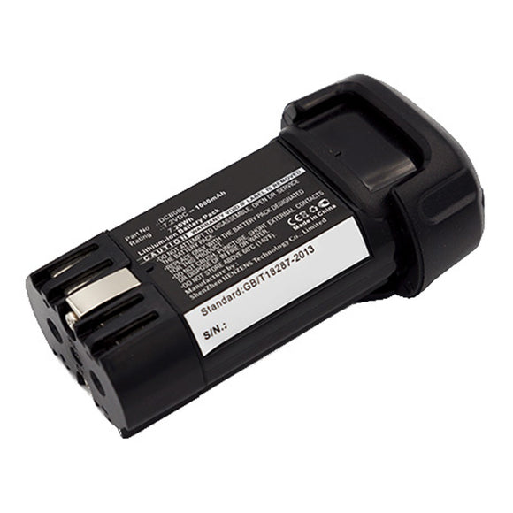 Batteries N Accessories BNA-WB-L8476 Power Tools Battery - Li-ion, 7.2V, 1000mAh, Ultra High Capacity Battery - Replacement for DeWalt DCB080 Battery