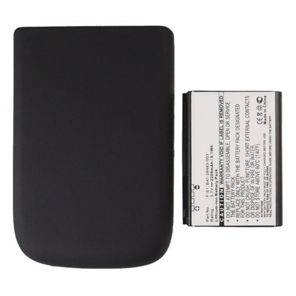 Batteries N Accessories BNA-WB-L9965 Cell Phone Battery - Li-ion, 3.7V, 2200mAh, Ultra High Capacity - Replacement for BlackBerry F-S1 Battery