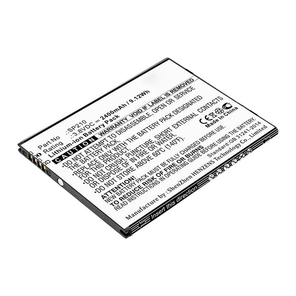 Batteries N Accessories BNA-WB-L14632 Cell Phone Battery - Li-ion, 3.8V, 2400mAh, Ultra High Capacity - Replacement for Nokia SP210 Battery