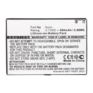 Batteries N Accessories BNA-WB-L14002 Cell Phone Battery - Li-ion, 3.7V, 800mAh, Ultra High Capacity - Replacement for Wiko fuzio Battery