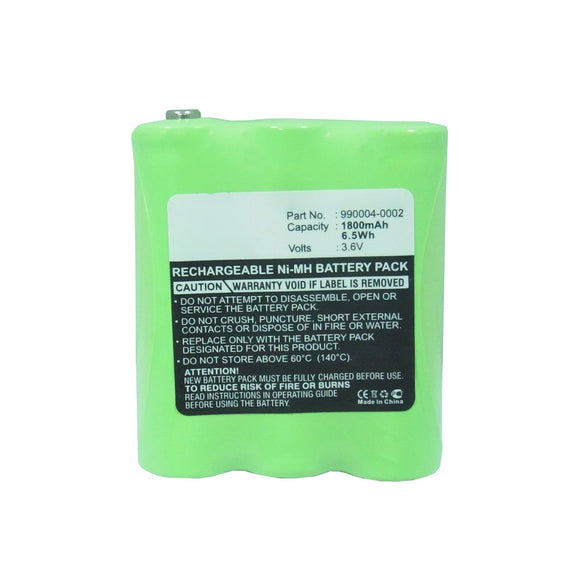 Batteries N Accessories BNA-WB-H12050 2-Way Radio Battery - Ni-MH, 3.6V, 1800mAh, Ultra High Capacity - Replacement for HYT BNH-TC1688 Battery