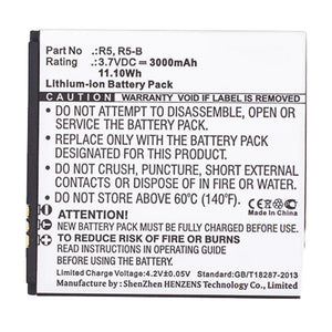 Batteries N Accessories BNA-WB-L3080 Cell Phone Battery - Li-Ion, 3.7V, 1400 mAh, Ultra High Capacity Battery - Replacement for Archos AC1600A Battery