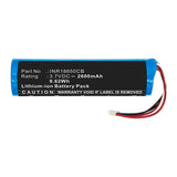 Batteries N Accessories BNA-WB-L17096 Baby Monitor Battery - Li-ion, 3.7V, 2600mAh, Ultra High Capacity - Replacement for Vtech INR18650CB Battery