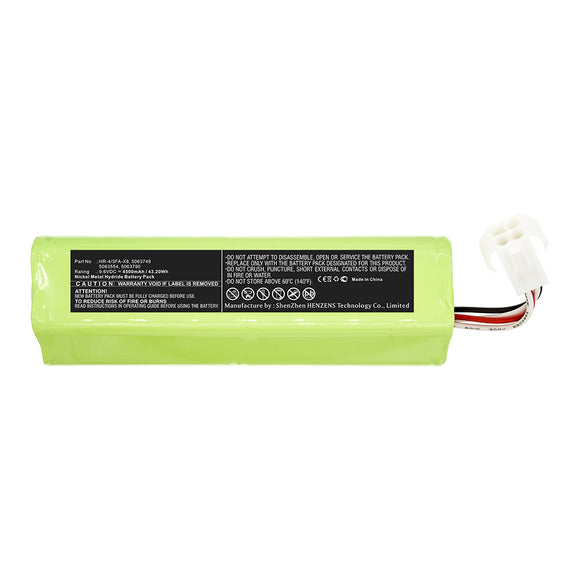 Batteries N Accessories BNA-WB-H13351 Equipment Battery - Ni-MH, 9.6V, 4500mAh, Ultra High Capacity - Replacement for Scott 5063554 Battery