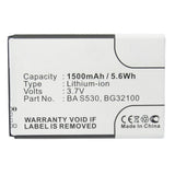 Batteries N Accessories BNA-WB-L11941 Cell Phone Battery - Li-ion, 3.7V, 1500mAh, Ultra High Capacity - Replacement for HTC 35H00152-00M Battery