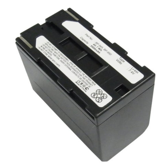 Batteries N Accessories BNA-WB-L8843 Digital Camera Battery - Li-ion, 7.4V, 5500mAh, Ultra High Capacity - Replacement for Canon BP-941 Battery