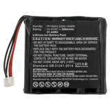 Batteries N Accessories BNA-WB-L8139 Speaker Battery - Li-ion, 14.4V, 2600mAh, Ultra High Capacity Battery - Replacement for Marshall TF18650-2200-1S4PA Battery