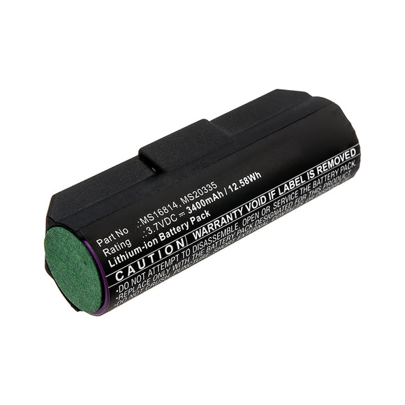 Batteries N Accessories BNA-WB-L10887 Medical Battery - Li-ion, 3.7V, 3400mAh, Ultra High Capacity - Replacement for Drager MS16814 Battery