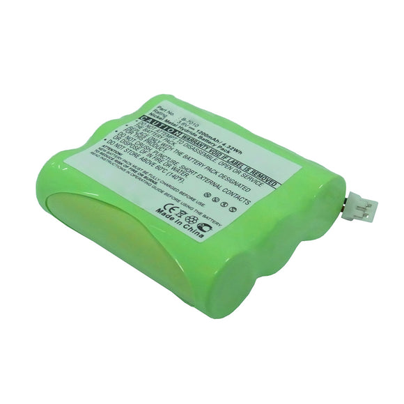 Batteries N Accessories BNA-WB-H15705 Cordless Phone Battery - Ni-MH, 3.6V, 1200mAh, Ultra High Capacity - Replacement for Siemens B-7010 Battery
