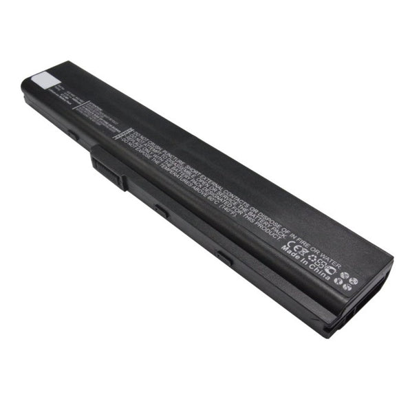 Batteries N Accessories BNA-WB-L10468 Laptop Battery - Li-ion, 10.8V, 4400mAh, Ultra High Capacity - Replacement for Asus A32-N82 Battery