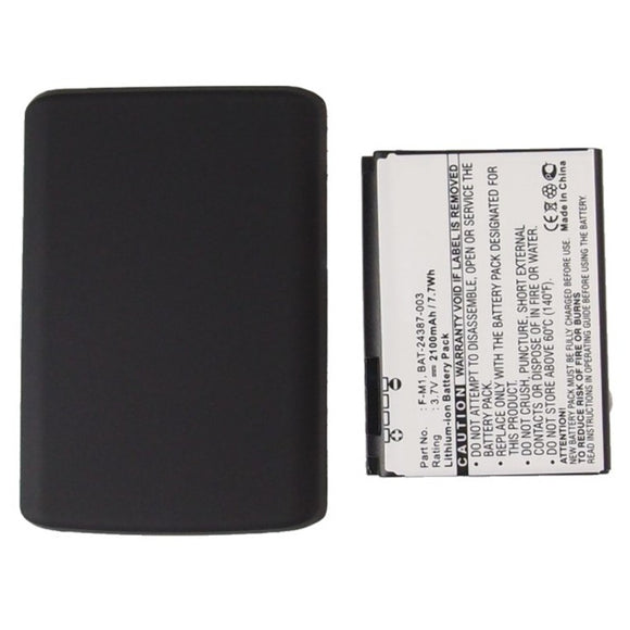 Batteries N Accessories BNA-WB-L9962 Cell Phone Battery - Li-ion, 3.7V, 2100mAh, Ultra High Capacity - Replacement for BlackBerry F-M1 Battery