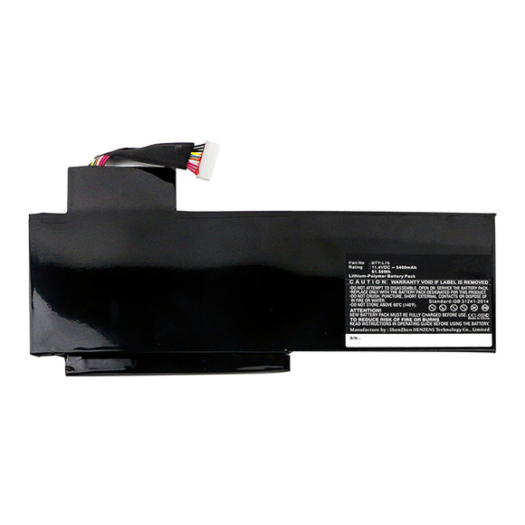 Batteries N Accessories BNA-WB-P16638 Laptop Battery - Li-Pol, 11.4V, 5400mAh, Ultra High Capacity - Replacement for Medion BTY-L76 Battery