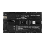 Batteries N Accessories BNA-WB-L14960 Digital Camera Battery - Li-ion, 7.4V, 6600mAh, Ultra High Capacity - Replacement for Sony NP-F930 Battery