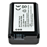 Batteries N Accessories BNA-WB-L9199 Digital Camera Battery - Li-ion, 7.4V, 1080mAh, Ultra High Capacity - Replacement for Sony NP-FW50 Battery