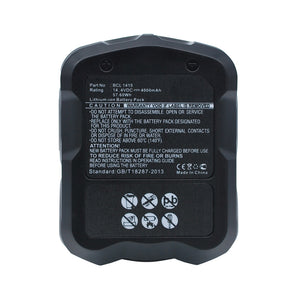 Batteries N Accessories BNA-WB-L11896 Power Tool Battery - Li-ion, 14.4V, 4000mAh, Ultra High Capacity - Replacement for Hitachi BCL1415 Battery