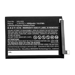 Batteries N Accessories BNA-WB-P12995 Cell Phone Battery - Li-Pol, 3.85V, 4900mAh, Ultra High Capacity - Replacement for Samsung HQ-50S Battery