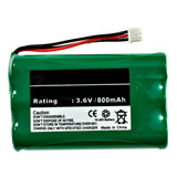 Batteries N Accessories BNA-WB-H333 Cordless Phone Battery - Ni-MH, 3.6V, 800 mAh, Ultra High Capacity Battery - Replacement for Plantronics 6342101 Battery