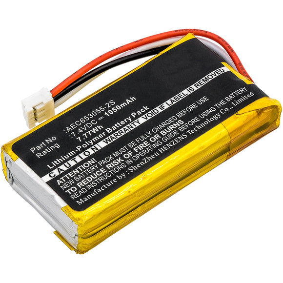 Batteries N Accessories BNA-WB-P1802 Speaker Battery - Li-Pol, 7.4V, 1050 mAh, Ultra High Capacity Battery - Replacement for JBL Flip Battery