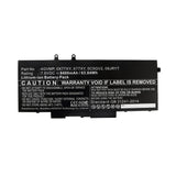 Batteries N Accessories BNA-WB-L10652 Laptop Battery - Li-ion, 7.6V, 8400mAh, Ultra High Capacity - Replacement for Dell 4GVMP Battery