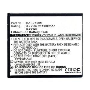 Batteries N Accessories BNA-WB-L16820 Cell Phone Battery - Li-ion, 3.7V, 1700mAh, Ultra High Capacity - Replacement for Pantech BAT-7100M Battery