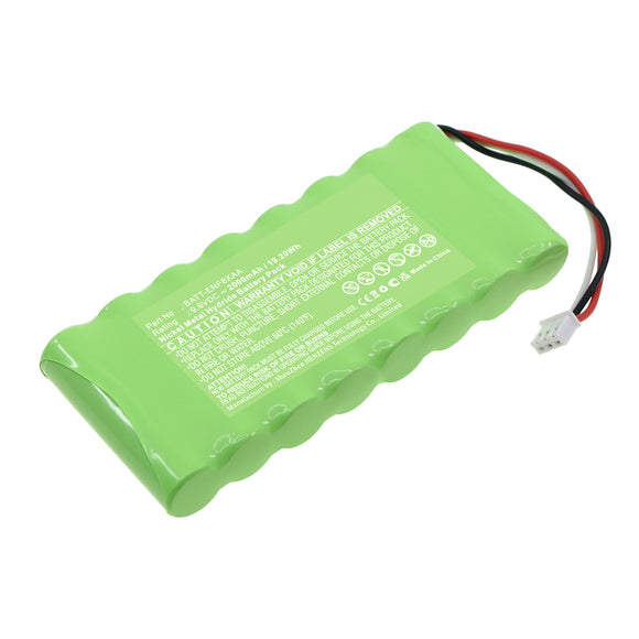 Batteries N Accessories BNA-WB-H17299 Alarm System Battery - Ni-MH, 9.6V, 2000mAh, Ultra High Capacity - Replacement for Pyronix BATT-ENF8XAA Battery