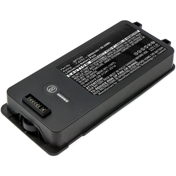 Batteries N Accessories BNA-WB-L11311 Equipment Battery - Li-ion, 7.4V, 6800mAh, Ultra High Capacity - Replacement for Fluke BP7240 Battery