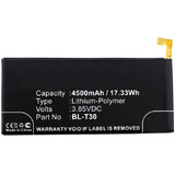 Batteries N Accessories BNA-WB-P8322 Cell Phone Battery - Li-Pol, 3.85V, 4500mAh, Ultra High Capacity Battery - Replacement for LG BL-T30, EAC63458501 Battery