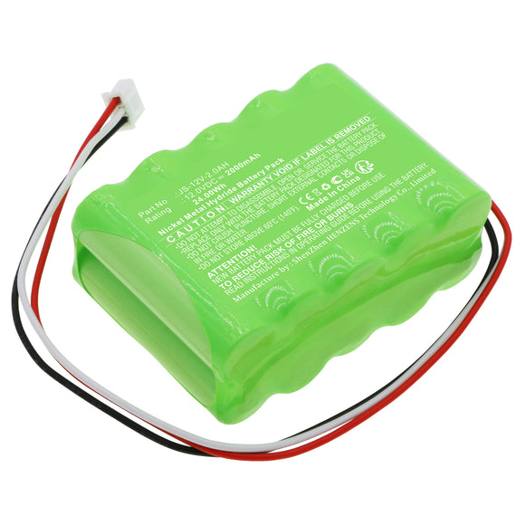 Batteries N Accessories BNA-WB-H17783 Medical Battery - Ni-MH, 12V, 2000mAh, Ultra High Capacity - Replacement for SinoMDT JS-12V-2.0AH Battery