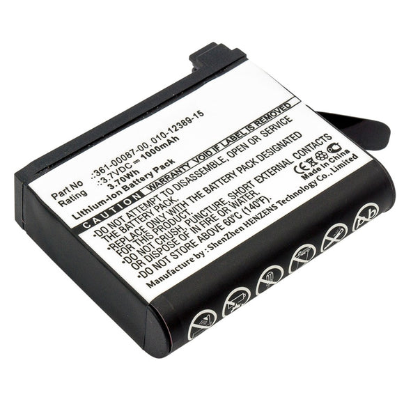 Batteries N Accessories BNA-WB-L8927 Digital Camera Battery - Li-ion, 3.7V, 1000mAh, Ultra High Capacity - Replacement for Garmin 010-12389-15 Battery