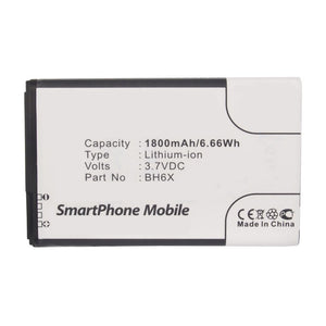 Batteries N Accessories BNA-WB-L14598 Cell Phone Battery - Li-ion, 3.7V, 1800mAh, Ultra High Capacity - Replacement for Motorola BH6X Battery