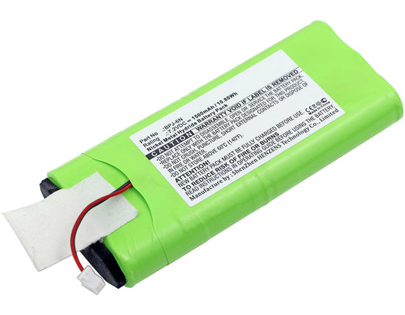 Batteries N Accessories BNA-WB-H1040 2-Way Radio Battery - Ni-MH, 7.2V, 1500 mAh, Ultra High Capacity Battery - Replacement for Ritron BPJ-6N Battery