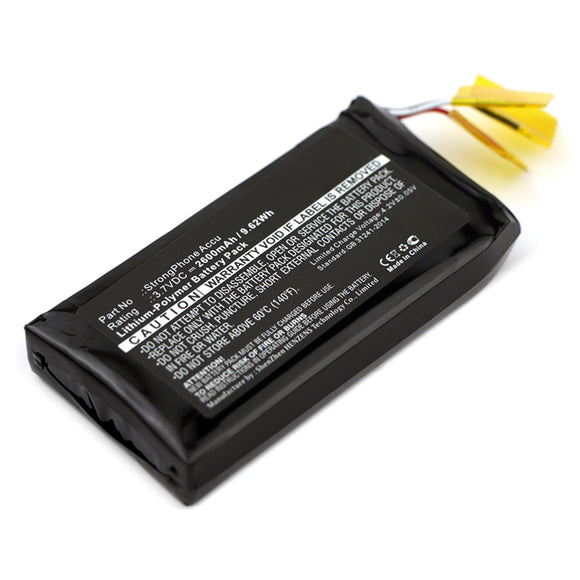 Batteries N Accessories BNA-WB-P11285 Cell Phone Battery - Li-Pol, 3.7V, 2600mAh, Ultra High Capacity - Replacement for Evolveo StrongPhone Accu Battery