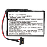 Batteries N Accessories BNA-WB-L4233 GPS Battery - Li-Ion, 3.7V, 720 mAh, Ultra High Capacity Battery - Replacement for Magellan 03A250XEQ0301 Battery