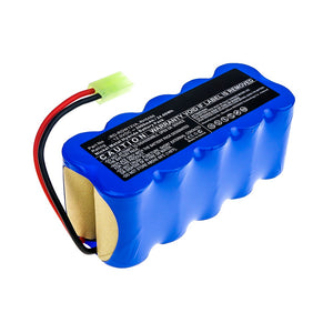 Batteries N Accessories BNA-WB-H13827 Vacuum Cleaner Battery - Ni-MH, 12V, 2000mAh, Ultra High Capacity - Replacement for Rowenta RD-ROW12VA Battery