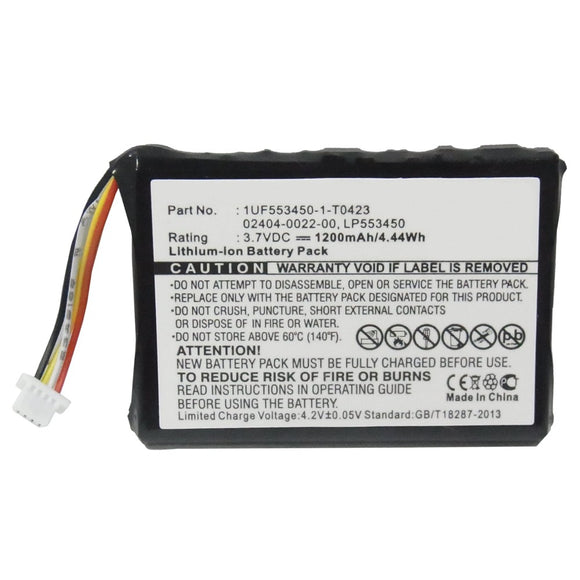 Batteries N Accessories BNA-WB-L8898 Digital Camera Battery - Li-ion, 3.7V, 1200mAh, Ultra High Capacity - Replacement for CISCO LP553450 Battery
