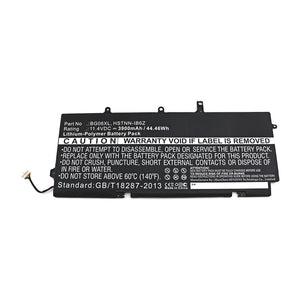 Batteries N Accessories BNA-WB-P11743 Laptop Battery - Li-Pol, 11.4V, 3900mAh, Ultra High Capacity - Replacement for HP BG06XL Battery